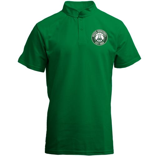Футболка з коміром стійкою Мілуокі Бакс (Milwaukee Bucks)