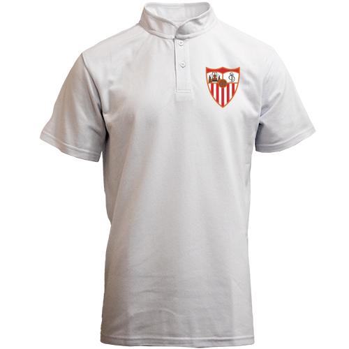 Футболка с воротником стойкой FC Sevilla (Севилья)