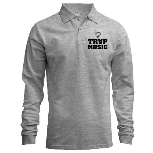 Лонгслив поло TRAP MUSIK