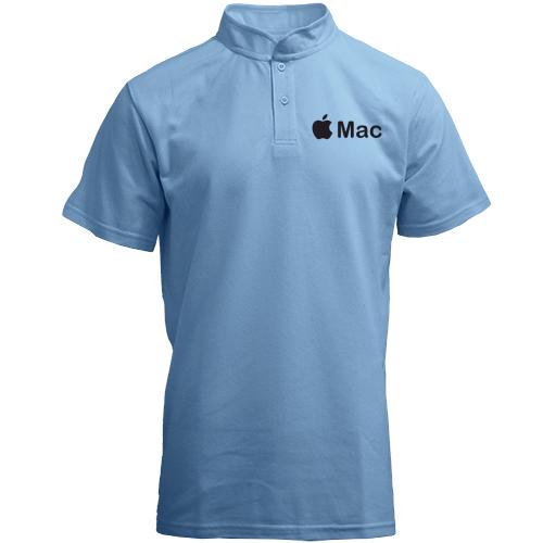 Футболка с воротником стойкой Mac