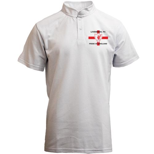 Футболка з коміром стійкою Pride Of England