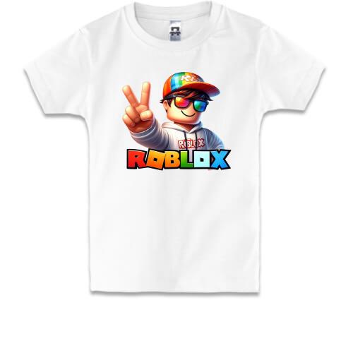 Детская футболка RobloxMan