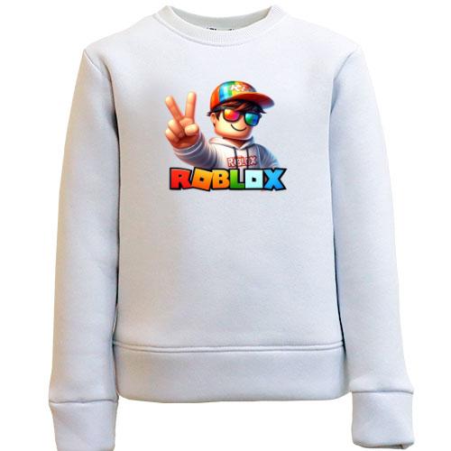 Детский свитшот RobloxMan