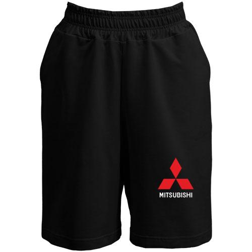 Шорты с лого Mitsubishi