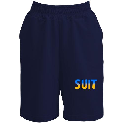 Шорты Suit (желто-голубой)