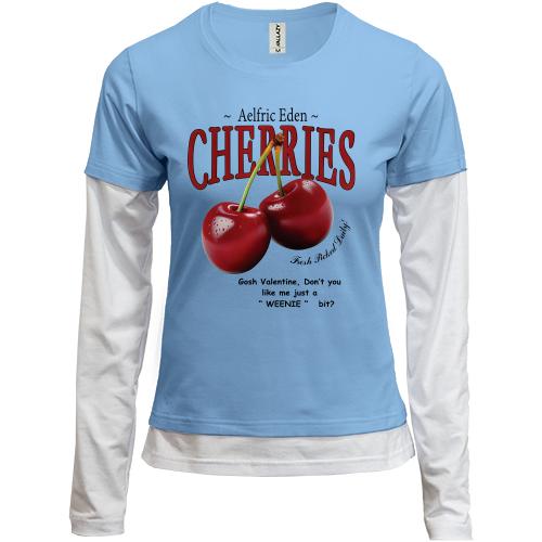 Комбинированный лонгслив Aelfric Eden Cherry