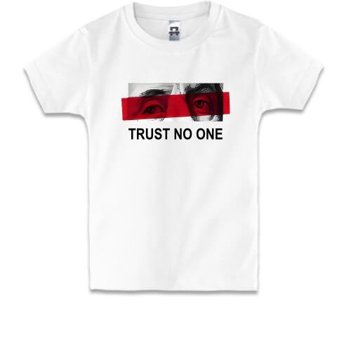 Детская футболка Trust no one