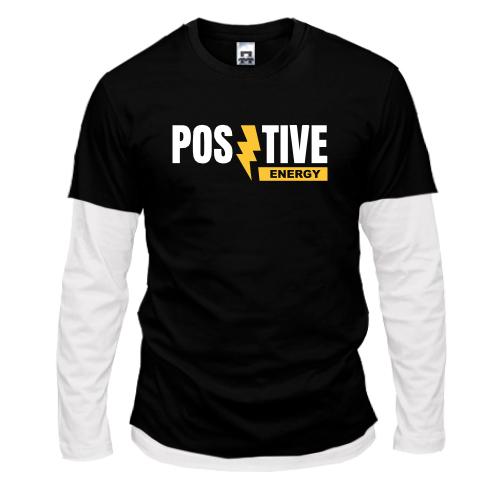 Комбинированный лонгслив Positive Energy