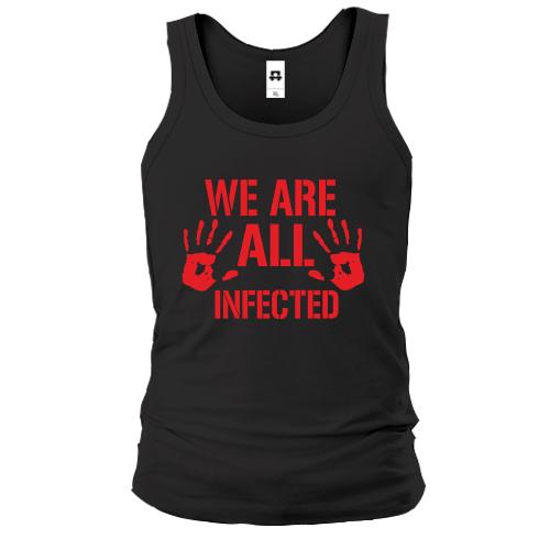 Чоловіча майка We are all infected