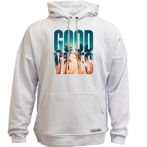 Худи без начеса Good Vibes (2)