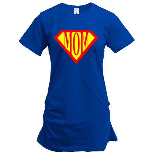 Подовжена футболка Супер-мама 3
