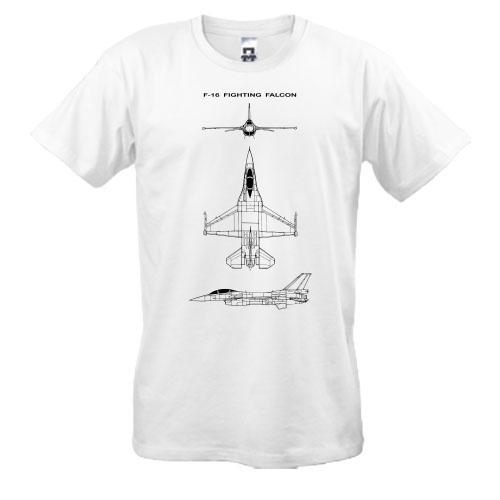 Футболка F-16 Fighting Falcon