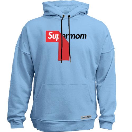 Худи без начеса Supermom