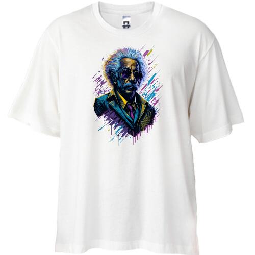 Футболка Oversize Albert Einstein Art