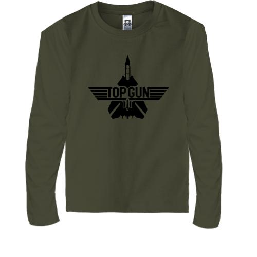 Детская футболка с длинным рукавом Top Gun Ua (2)