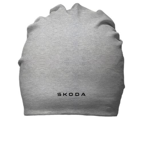 Бавовняна шапка Skoda logo