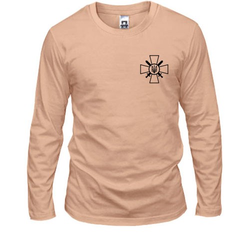 Лонгслів з емблемою Сухопутних військ України