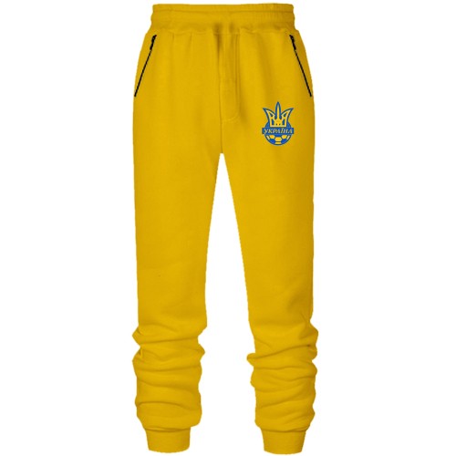 Штаны из футера без начеса сборной Украины по футболу