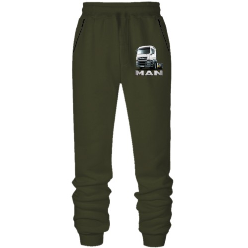 Штани з футера без начісу MAN Truck