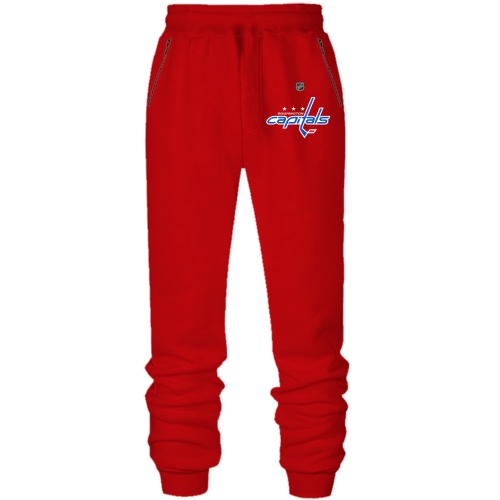 Штаны из футера без начеса Washington Capitals