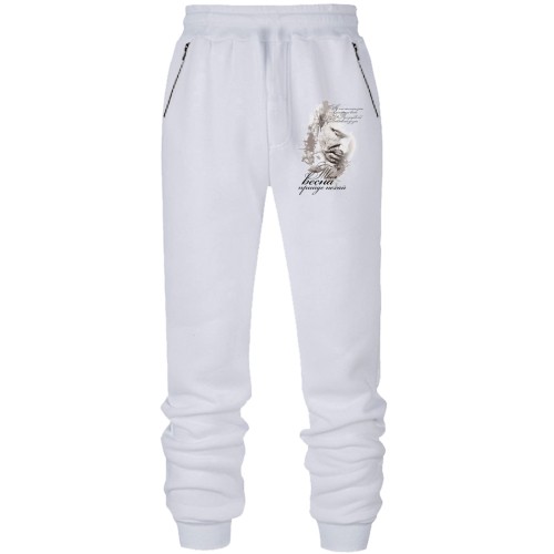 Штаны из футера без начеса Твоя весна прийде нехай