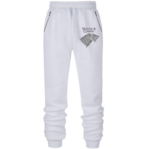 Штаны из футера без начеса winter is coming