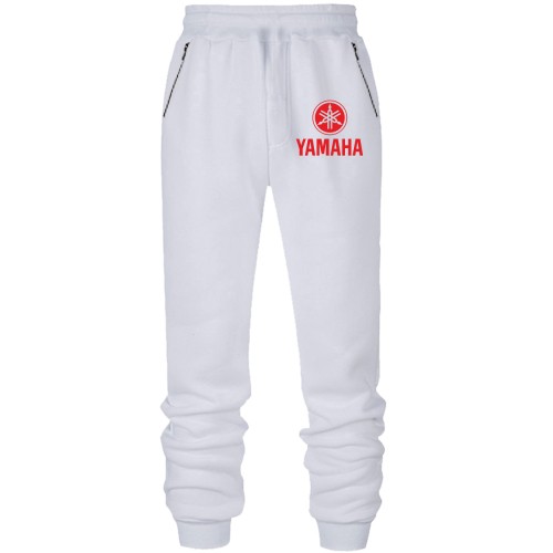Штани з футера без начісу з лого Yamaha