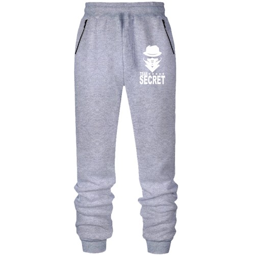 Штаны из футера без начеса Team Secret