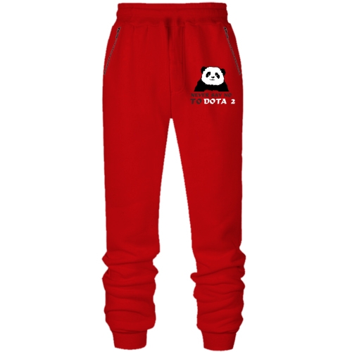 Штани з футера без начісу Never say no to DOTA 2