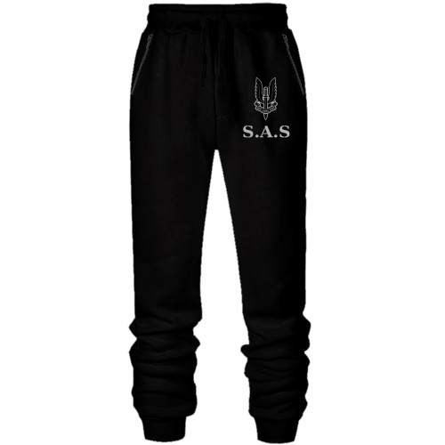 Штаны из футера без начеса S.A.S.