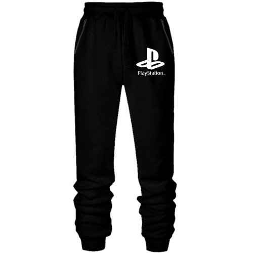 Штаны из футера без начеса PlayStation