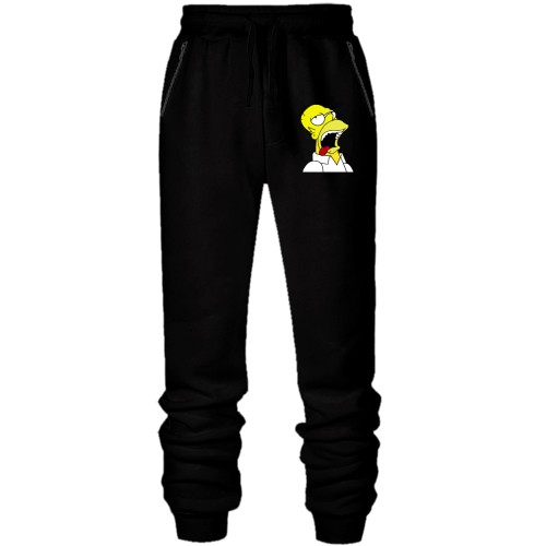 Штаны из футера без начеса Gomer Simpson (2)