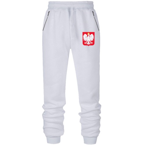 Штаны из футера без начеса Сборная Польши по футболу