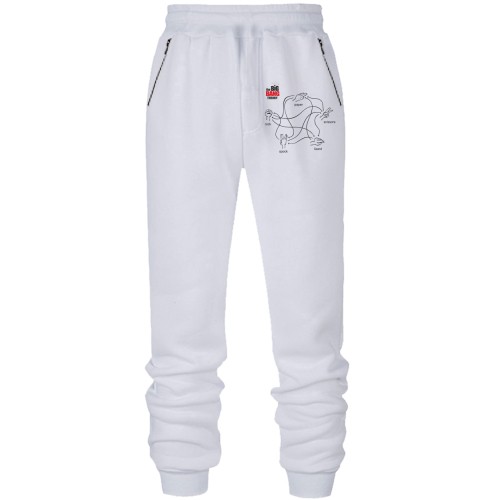 Штаны из футера без начеса Камень-Ножницы Шелдона