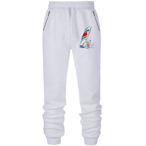 Штани з футера без начісу віндсерфінг