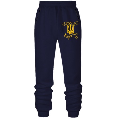 Штани з футера без начісу Живу на своїй землі