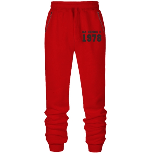 Штаны из футера без начеса На земле с 1978