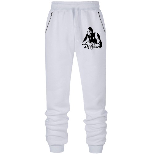 Штани з футера без начісу Tupac