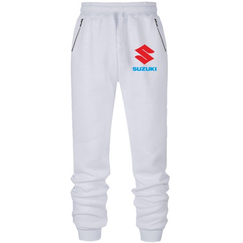 Штаны из футера без начеса SUZUKI