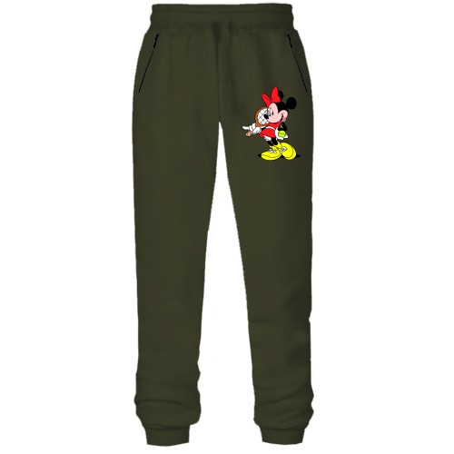 Штани з футера без начісу Minnie Mouse теніс 2