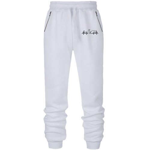 Штаны из футера без начеса Fishing in the pulse