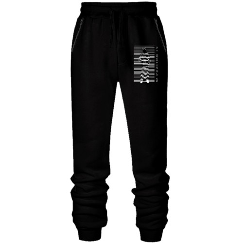 Штани з футера без начісу В'язень штрих-коду