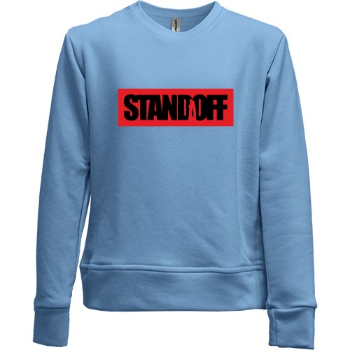 Детский свитшот без начеса Standoff Red