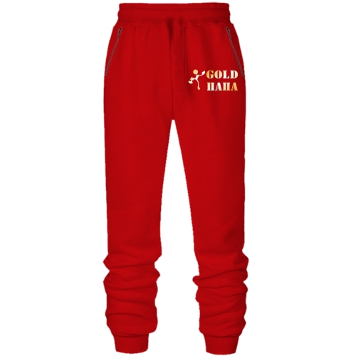 Штани з футера без начісу Gold тато