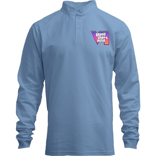 Лонгслив поло со стойкой GTA 6