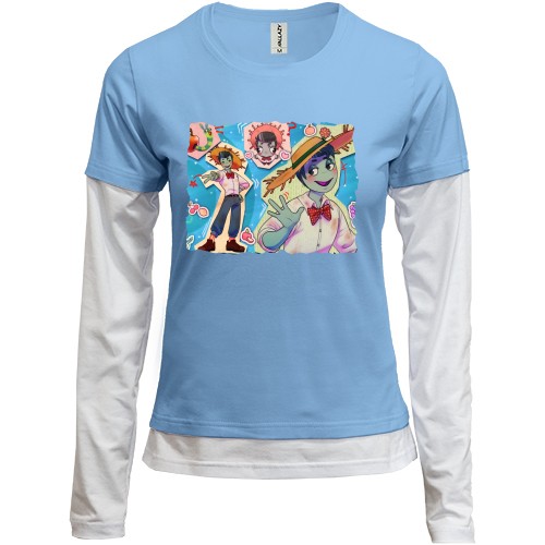 Комбинированный лонгслив Threadville