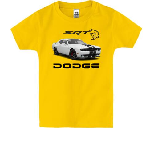 Дитяча футболка Dodge challenger srt