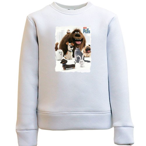 Детский свитшот Тайная жизнь домашних животных