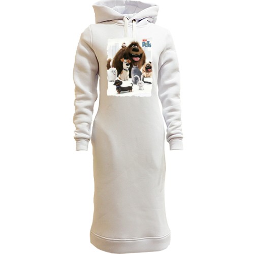 Жіночі толстовки-плаття Секрети домашніх тварин