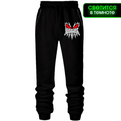 Штаны из футера без начеса Hardcore